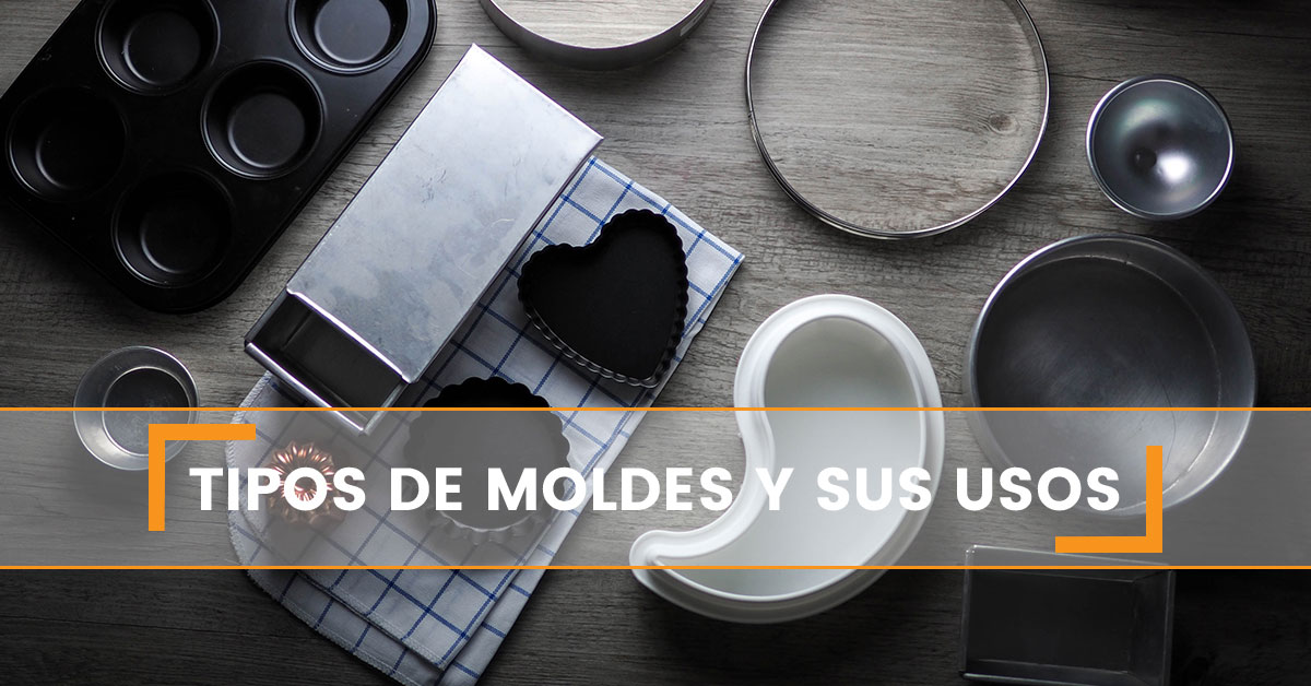 Tipos de molde para usar al hacer repostería sin gluten