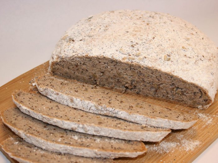 PAN CASERO CON TRIGO SARRACENO sin gluten