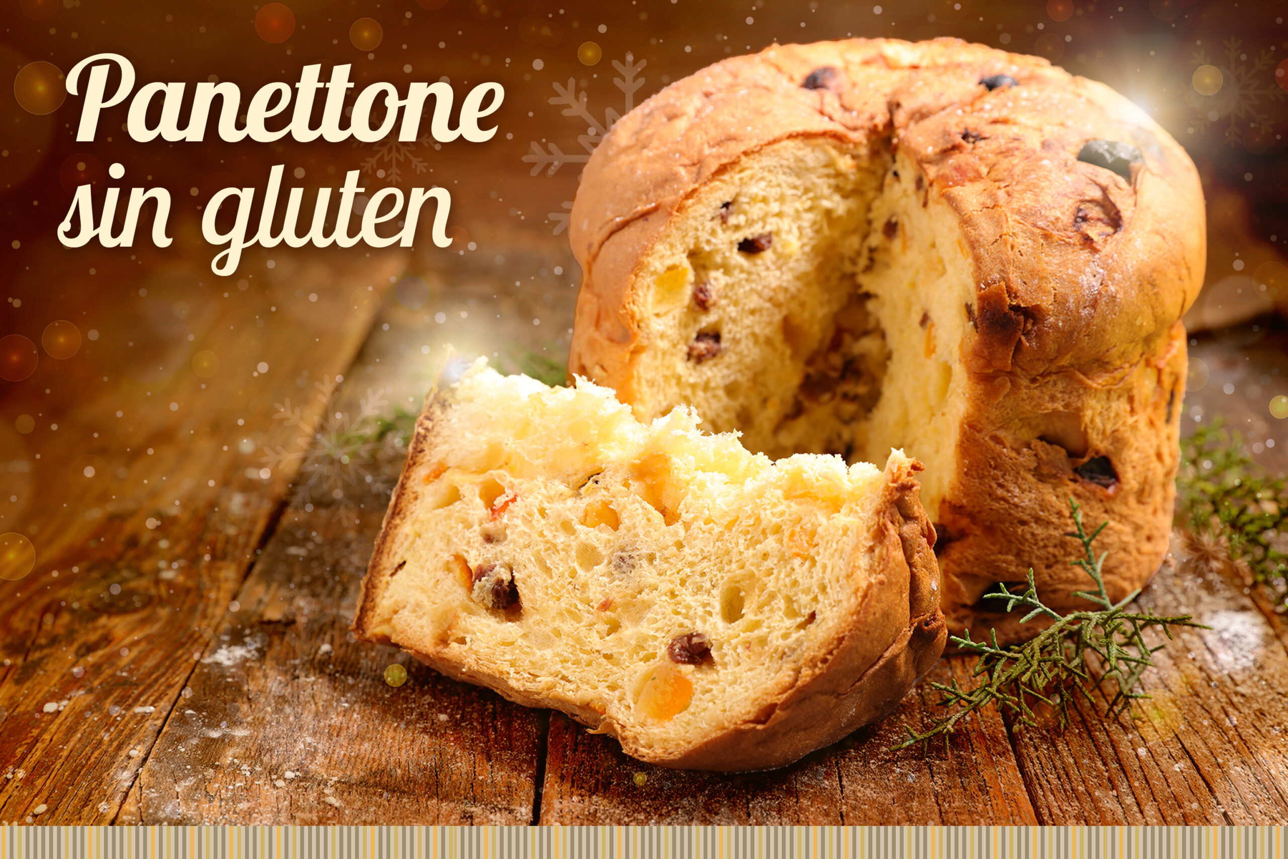 Receta Panettone sin gluten con Harina Basic Mix de Proceli